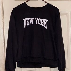 New York crew neck
